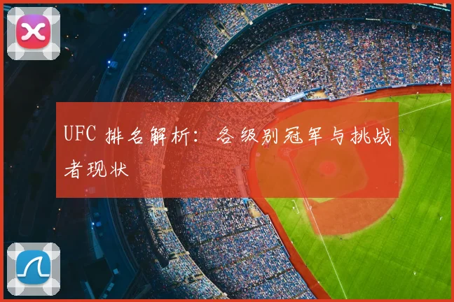 UFC 排名解析：各级别冠军与挑战者现状